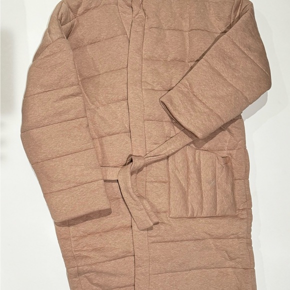 Lunya Restore Double Faced Housecoat Size L/XL Otium Tan New - Picture 9 of 12